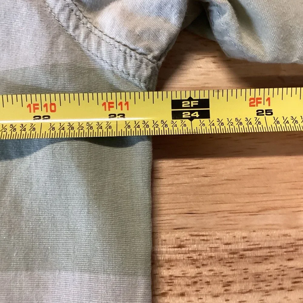 The North Face A5 Series Mens Large Gray Short Sleeve Button Front Plaid Shirt -